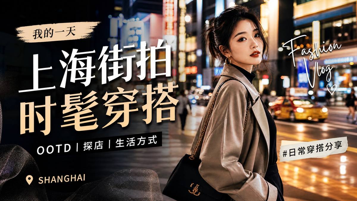 麻豆传媒时尚视频-上海街拍穿搭视频